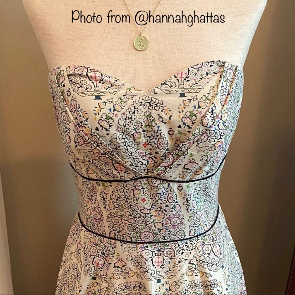 *Host Pick!* Strapless Anthropologie Dress